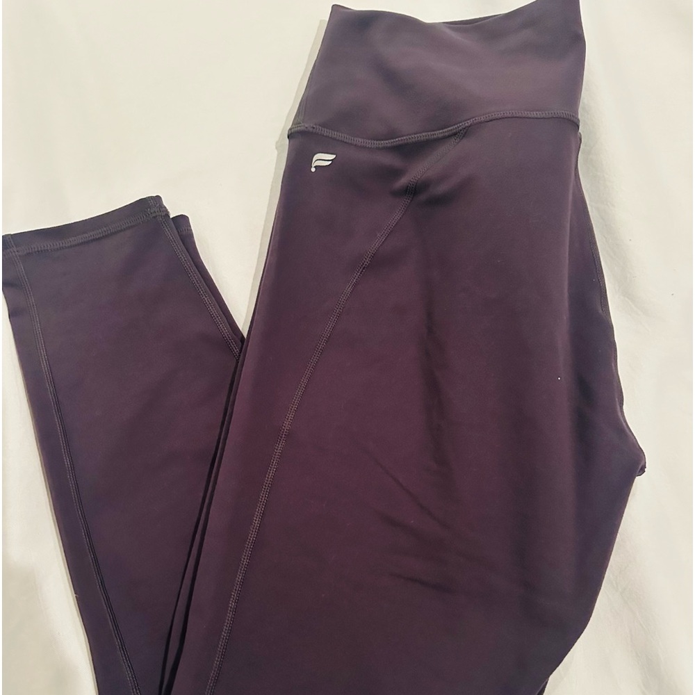 Fabletics Powerhold Gray Leggings Size Large